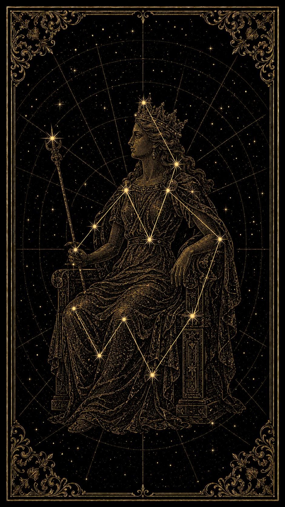Atlas of the Drowned Sky Printable Bookmarks | Dark Academia Constellation Bookmark Set | Celestial Star Chart Digital Download