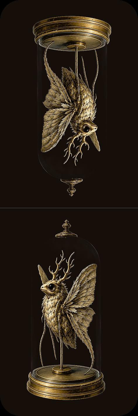 The Taxidermy of Things That Shouldn't Exist Bookmark | Dark Academia Set of 5 | Standard or Magnetic | Gothic Cabinet of Curiosities