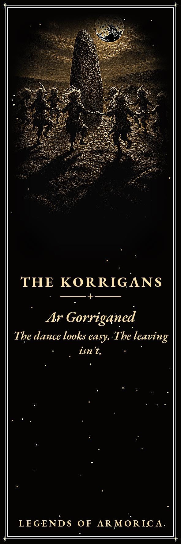 Legends of Armorica Bookmark | Dark Academia Breton Folklore Bookmark | Standard or Magnetic Page Marker