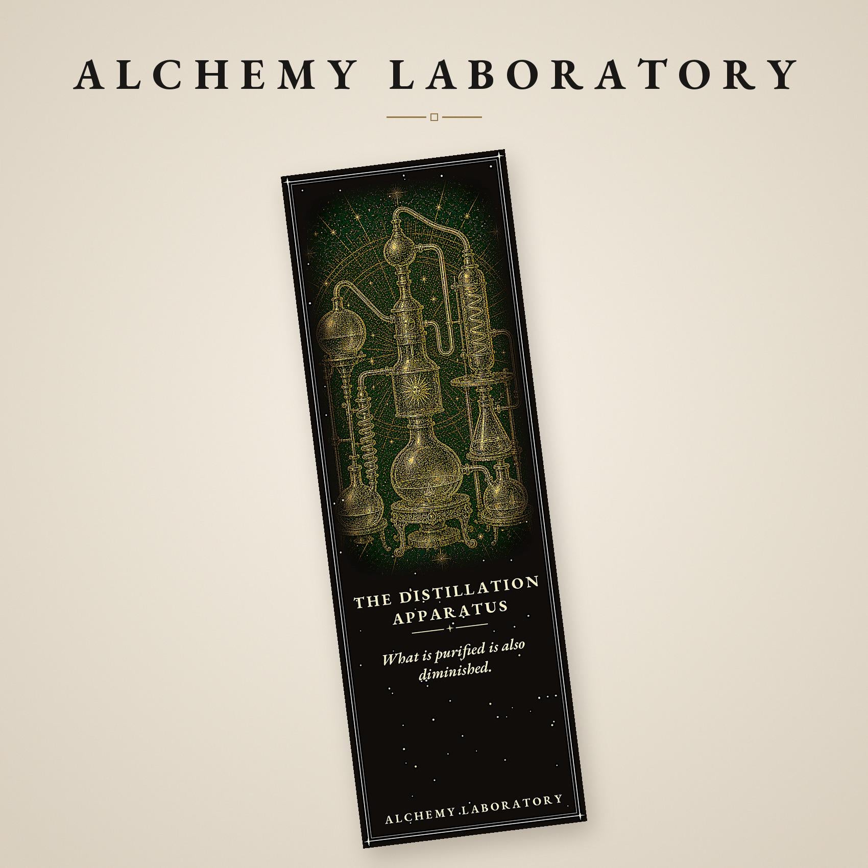 Alchemy Laboratory Printable Bookmarks, Dark Academia Gothic | Transmutation Art | Occult Stationery | Digital Download for Readers