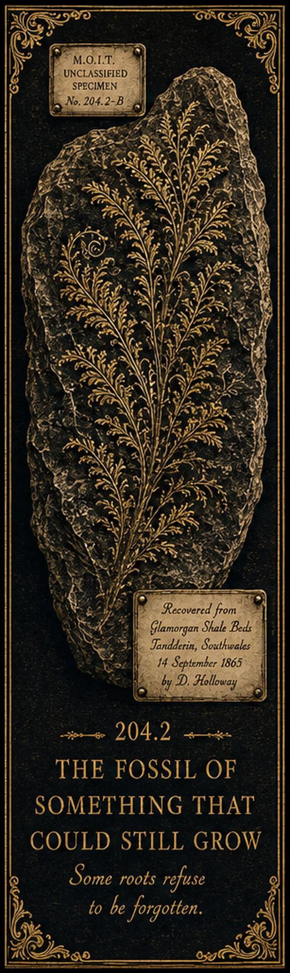 Unclassified Specimens Bookmarks | Dark Academia Printable | Museum Aesthetic | Gothic Book Lover Gift | Collectors Items