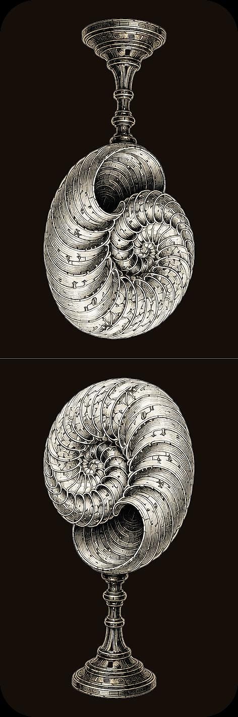 Relics of Impossible Seas Bookmark | Dark Academia Set of 5 | Standard or Magnetic | Gothic Cabinet of Curiosities