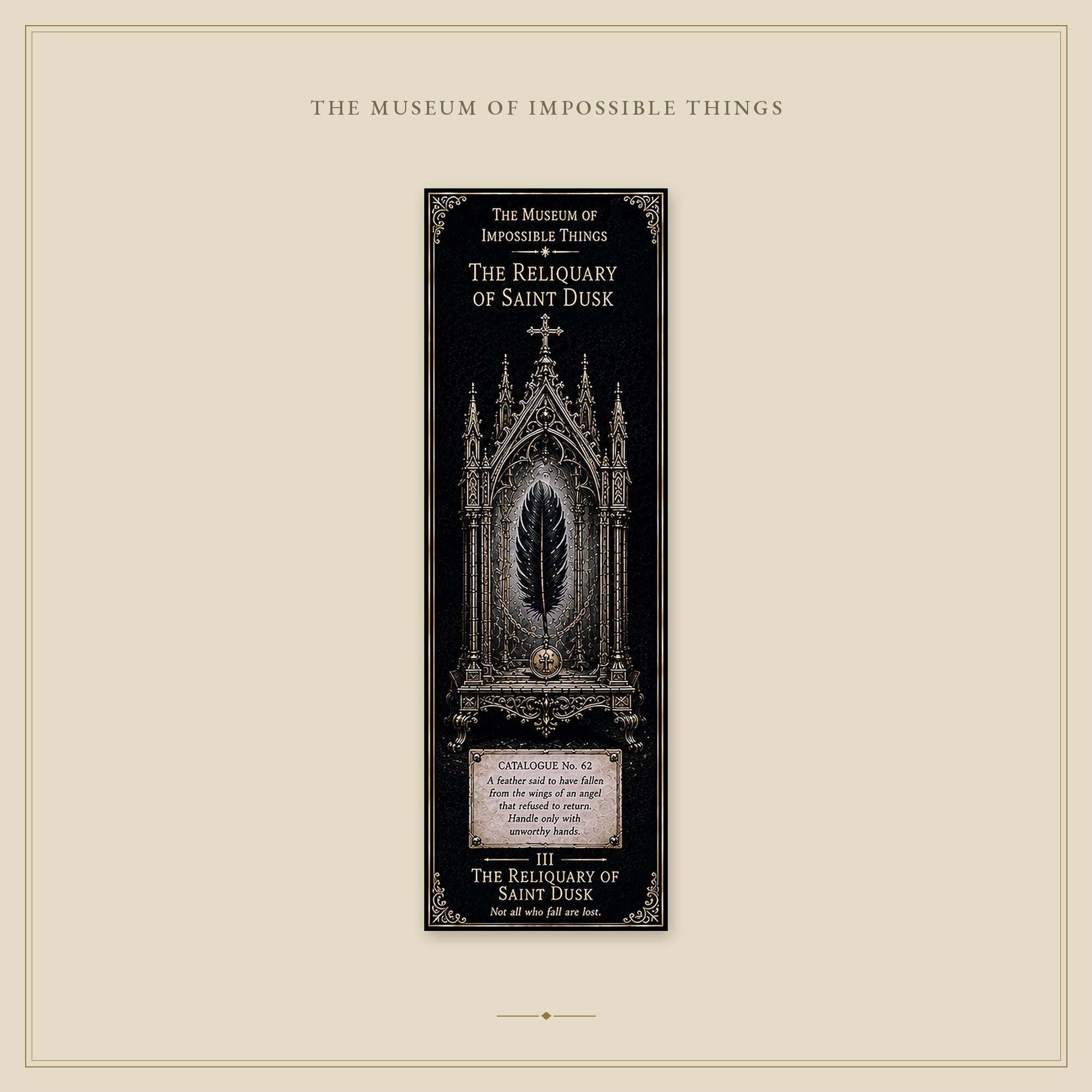 The Great Visitations Bookmark | Dark Academia Set of 5 | Standard or Magnetic | Gothic Cabinet of Curiosities
