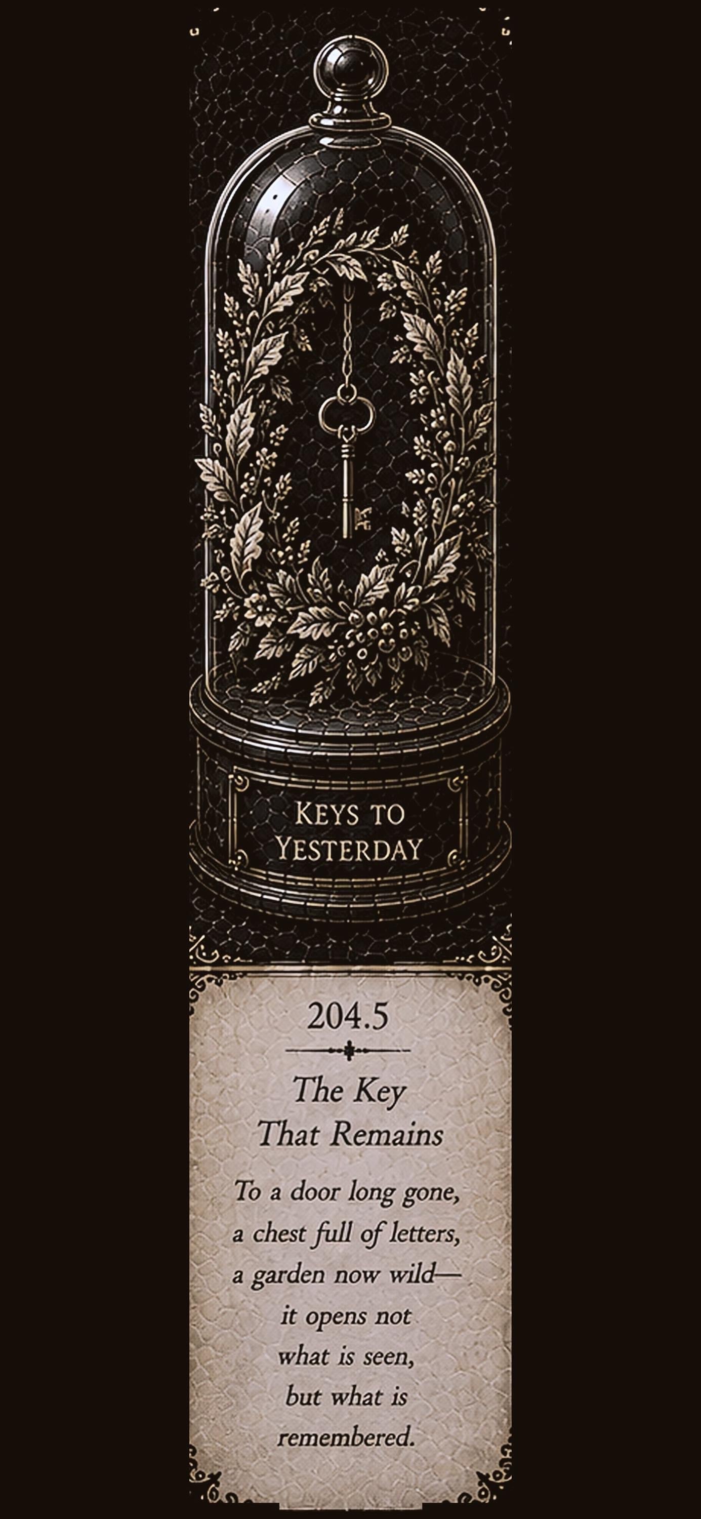 Echoes of Devotion Phone Wallpaper | Dark Academia Lock Screen, Five Designs | Gold & Black, Digital Download, Sentimental Gift