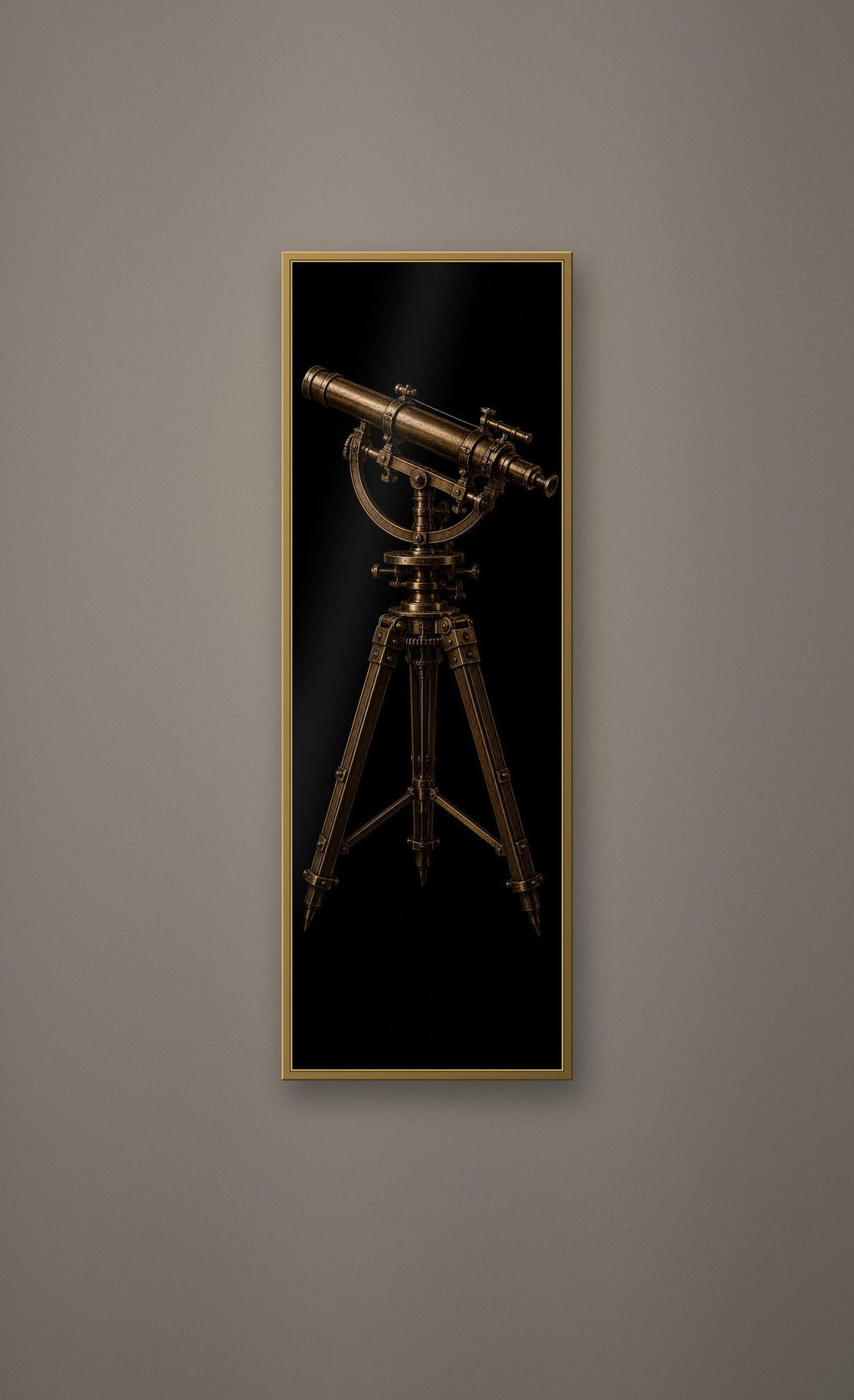 Forgotten Observatory: Dark Academia Celestial Prints | Gold On Black | Orrery Wall Art | Astronomy Digital Download
