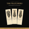 Cathedral Gargoyles The Watchers Bookmark | Dark Academia Gargoyle Bookmark | Standard or Magnetic Page Marker