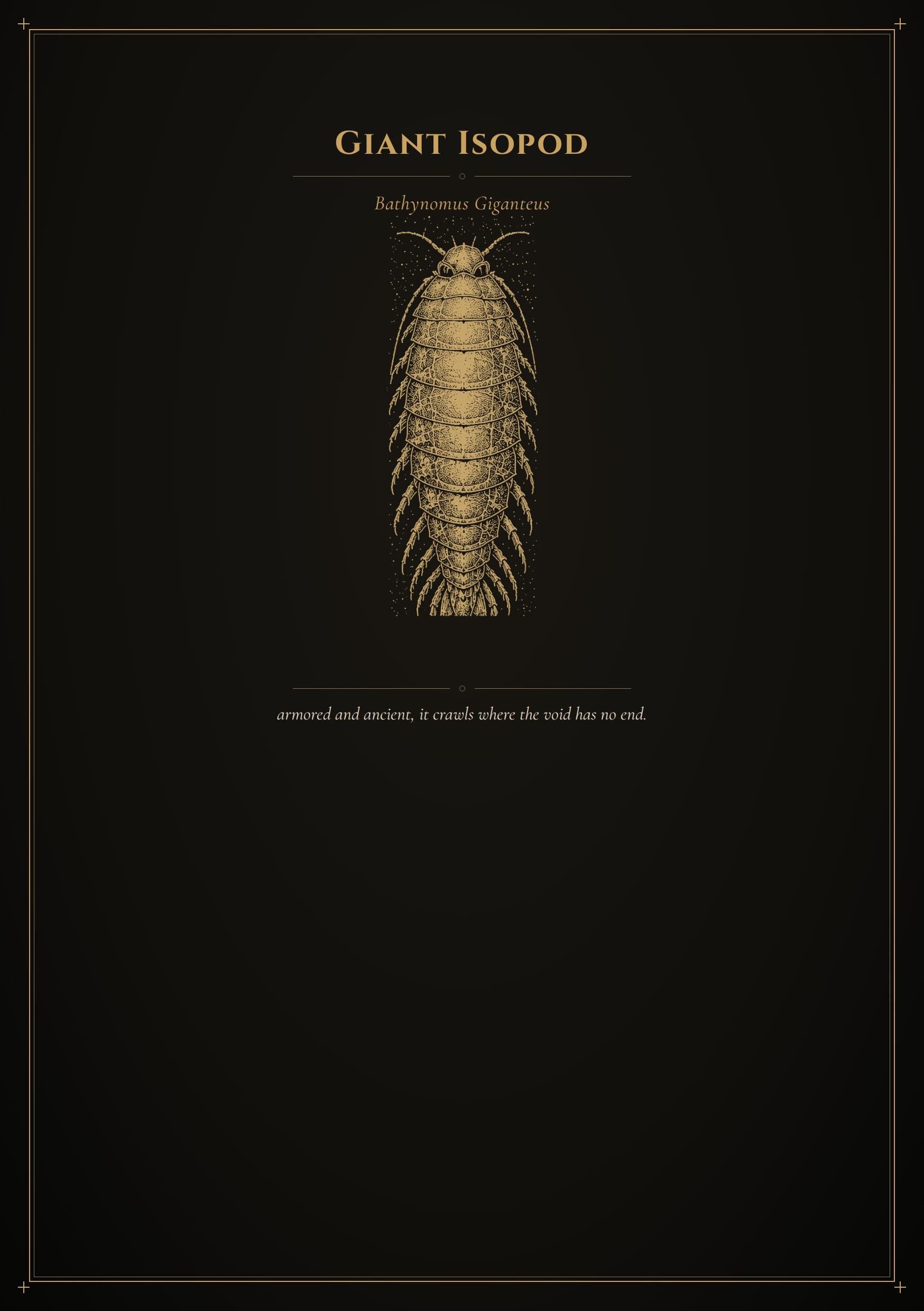Abyssal Bestiary: Deep Sea Creatures, Dark Academia | Gothic Junk Journal Pages | Printable Insert
