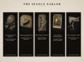The Séance Parlor Bookmark, Victorian Spiritualism | Gothic Dark Academia | Magnetic Page Marker | Hand Finished