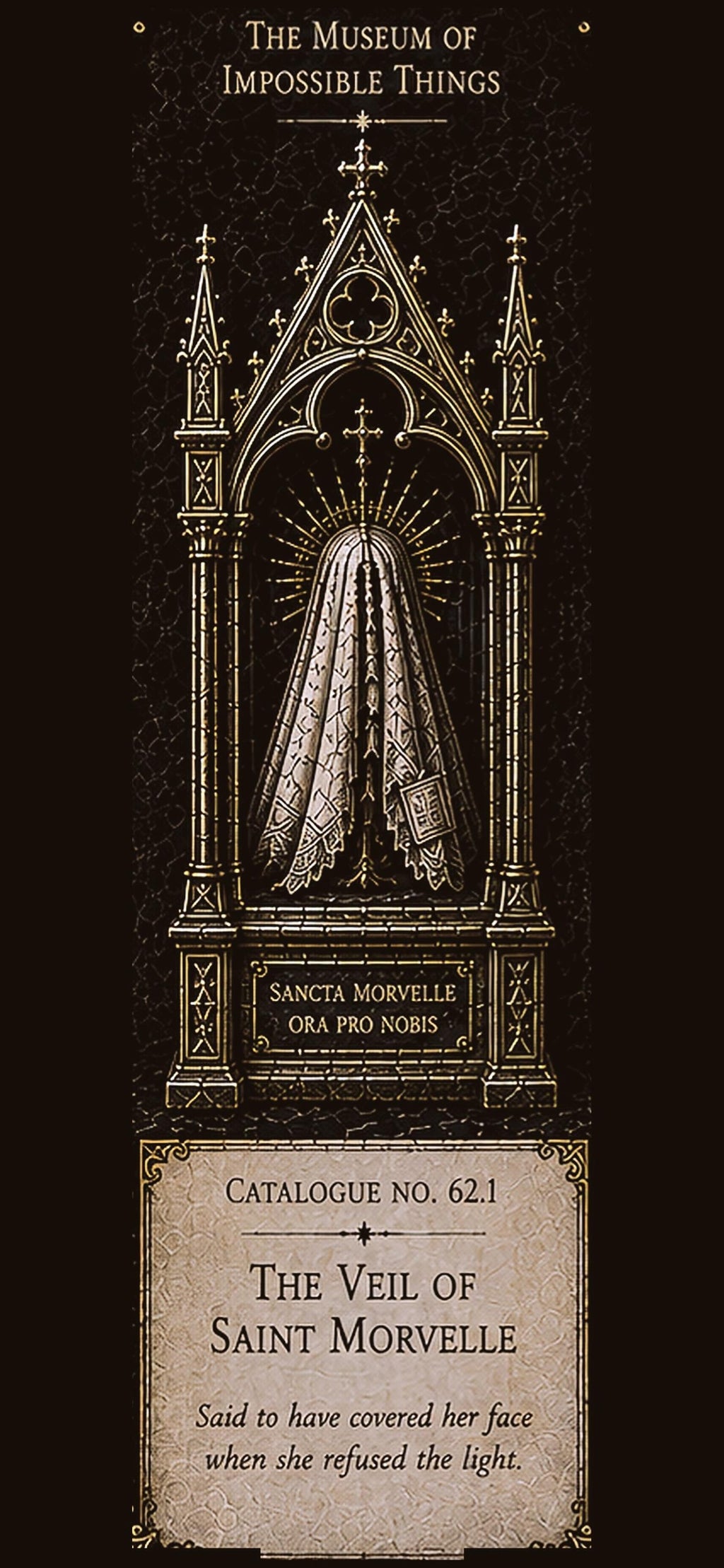 Relics Of The Saints, Dark Academia Lock Screen | Gothic Black Gold Wallpaper | iPhone & Android Digital Download | Five Design Bundle
