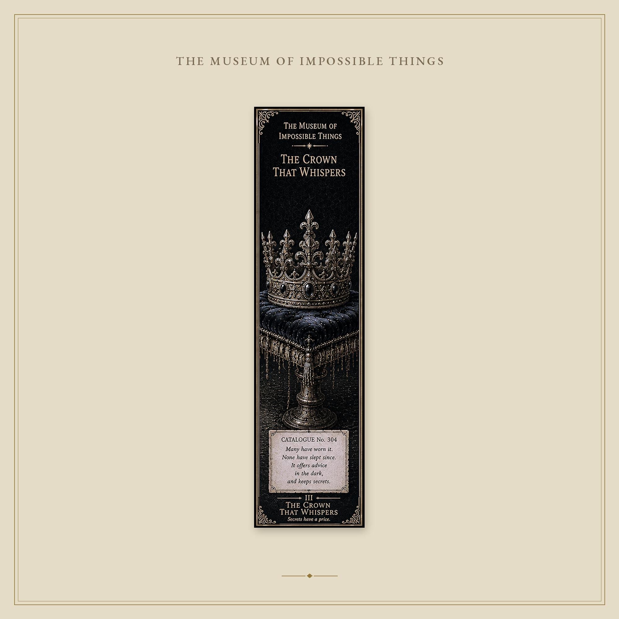 The Watcher in the Woods Bookmark | Dark Academia Set of 5 | Standard or Magnetic | Gothic Cabinet of Curiosities