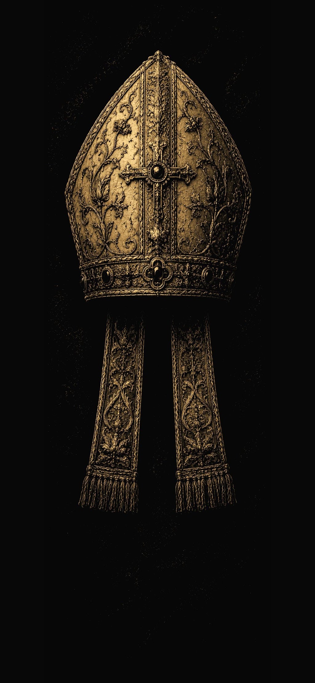 Dark Academia Phone Wallpaper Bundle | Gothic Relics Lock Screen (Digital Download)
