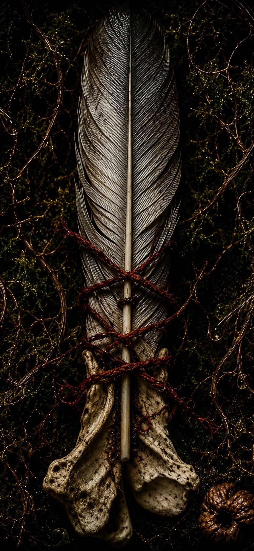 Shrines Made by Nobody Phone Wallpaper Bundle | Dark Goblincore Lock Screen (Digital Download)