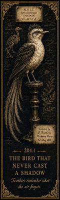 Unclassified Specimens Bookmarks | Dark Academia Printable | Museum Aesthetic | Gothic Book Lover Gift | Collectors Items