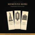 Funerary Monuments Memento Mori Memorials Bookmark | Dark Academia Memento Mori Bookmark | Standard or Magnetic Page Marker