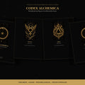 Codex Alchemica Printable Journal Pages | Dark Academia Grimoire | Alchemy Symbols | Dot-Grid & Lined Inserts | Digital Download