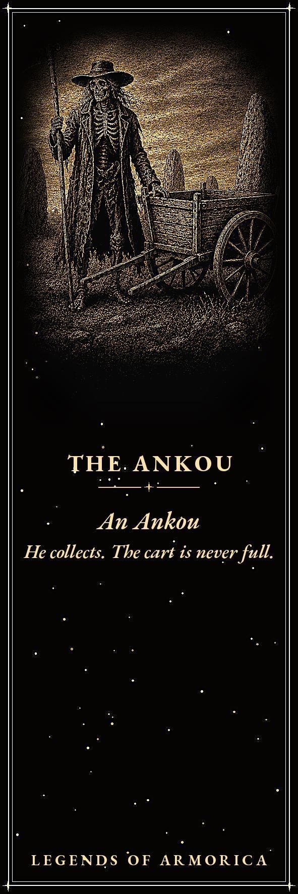 Legends of Armorica Bookmark, Dark Academia Breton Folklore | Magnetic Page Marker | Mythology Gift | Handmade