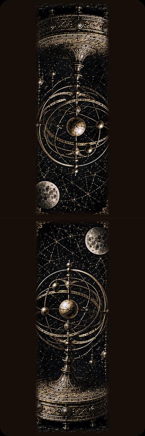 Chronological Anomalies Bookmark | Dark Academia Set of 5 | Standard or Magnetic | Gothic Cabinet of Curiosities