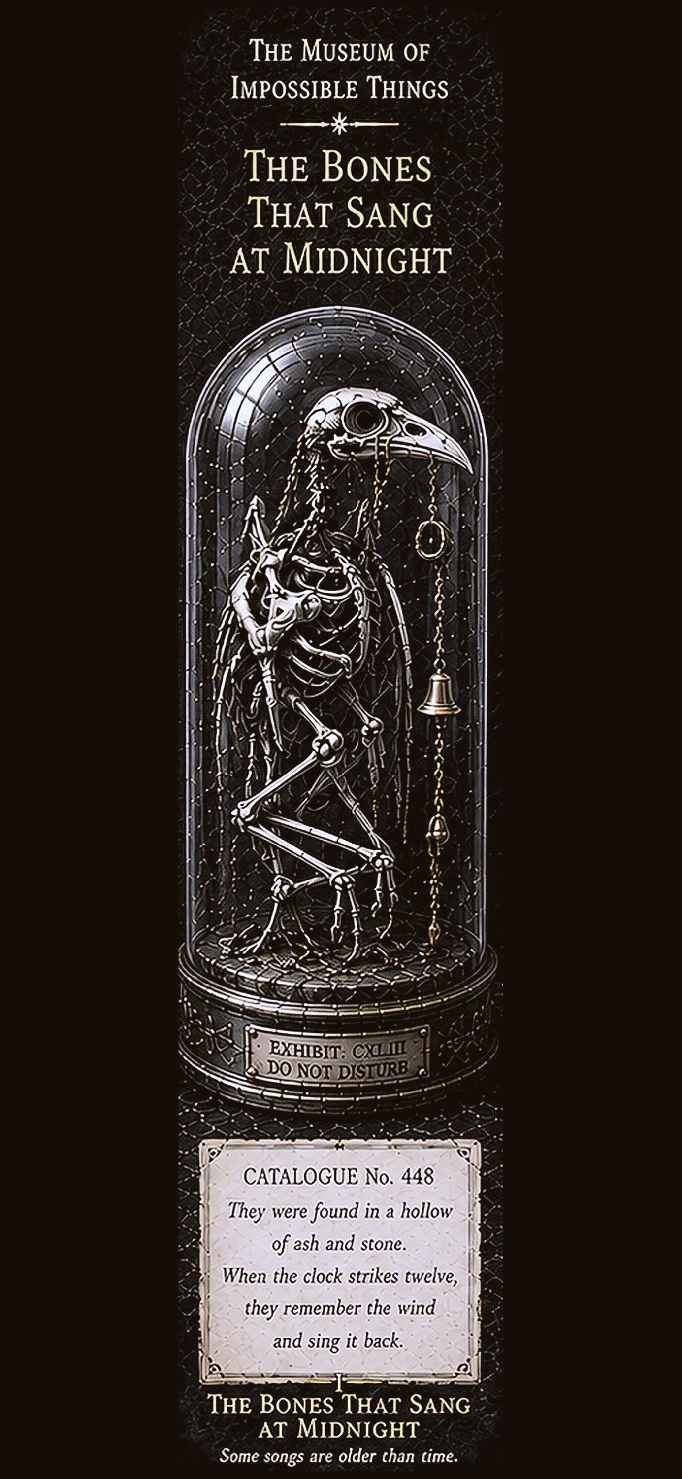 The Bones That Sang At Midnight, Dark Academia Lock Screen | Gothic Phone Wallpaper | Digital Download Bundle