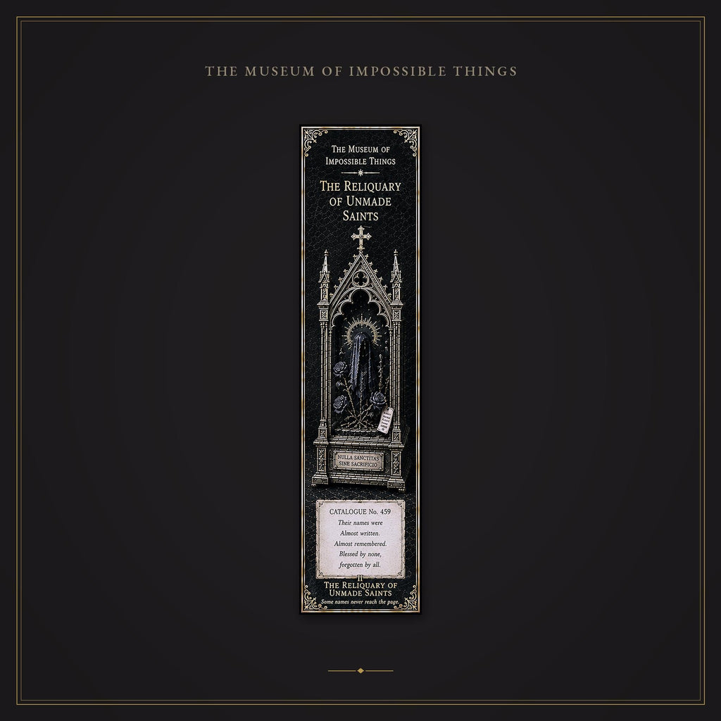 The Bones That Sang at Midnight Bookmark | Dark Academia Set of 5 | Standard or Magnetic | Gothic Cabinet of Curiosities