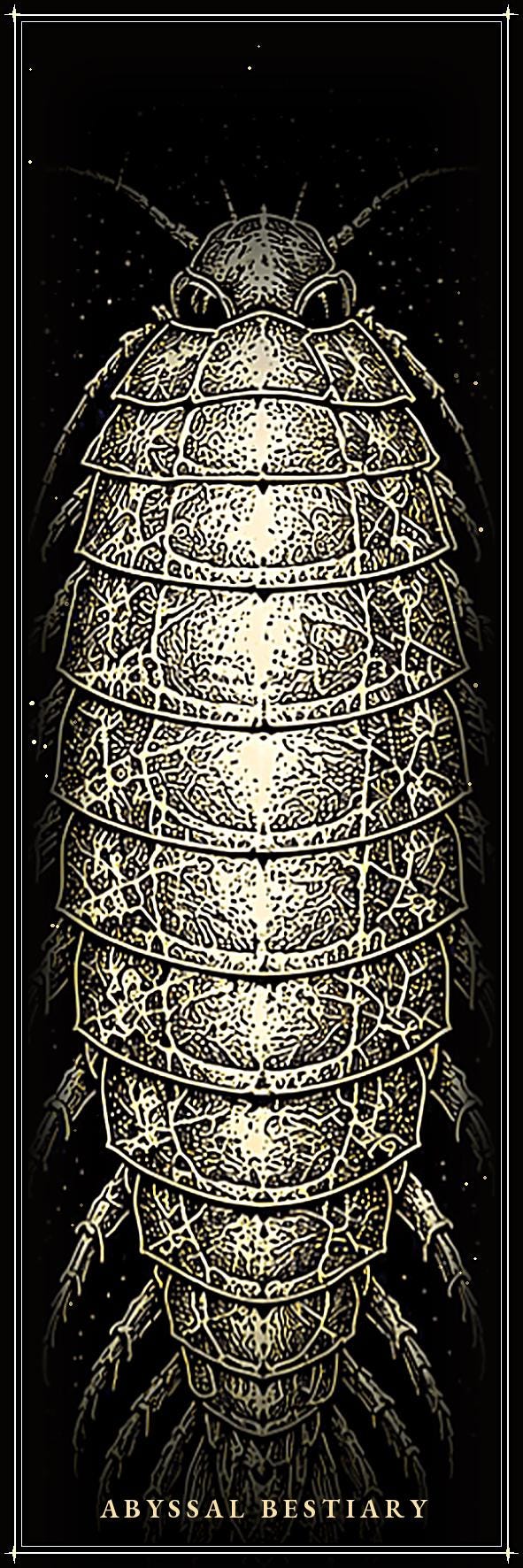 Deep Sea Creature Bookmarks Printable | Dark Academia Gothic Bookmarks | Abyssal Bestiary | Digital Download Print & Cut