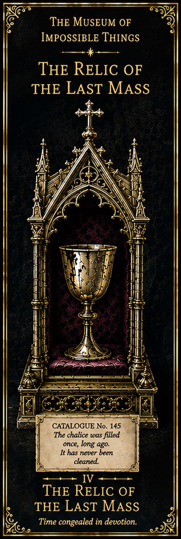 The Forgotten Exhibits Printable Bookmarks | Dark Academia Cabinet of Curiosities, Gothic Antique Gold, Book Lover Gift Set