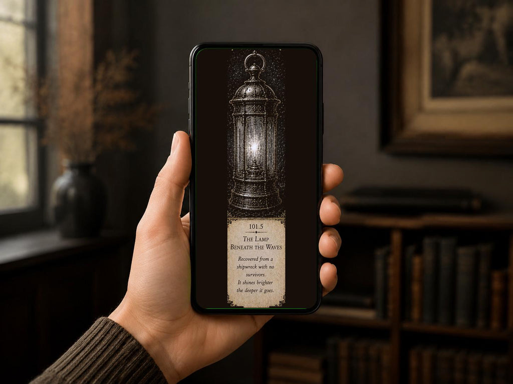Lights That Refuse to Die - Phone Wallpaper Bundle | Dark Academia Lock Screen, Gothic Lantern Aesthetic, Digital Download