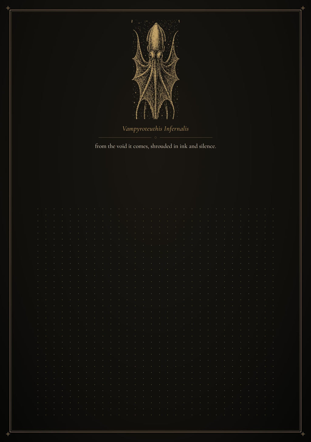 Abyssal Bestiary: Deep Sea Creatures, Dark Academia | Gothic Junk Journal Pages | Printable Insert
