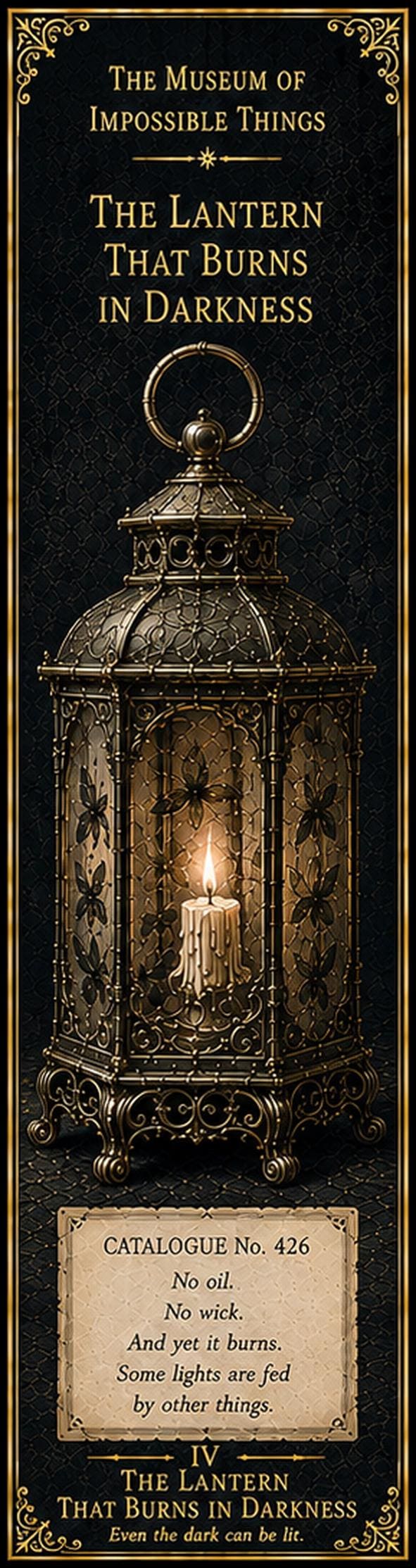 The Watcher at the Threshold Bookmarks | Dark Academia Printable | Antique Gold Gothic | Book Lover Collectibles