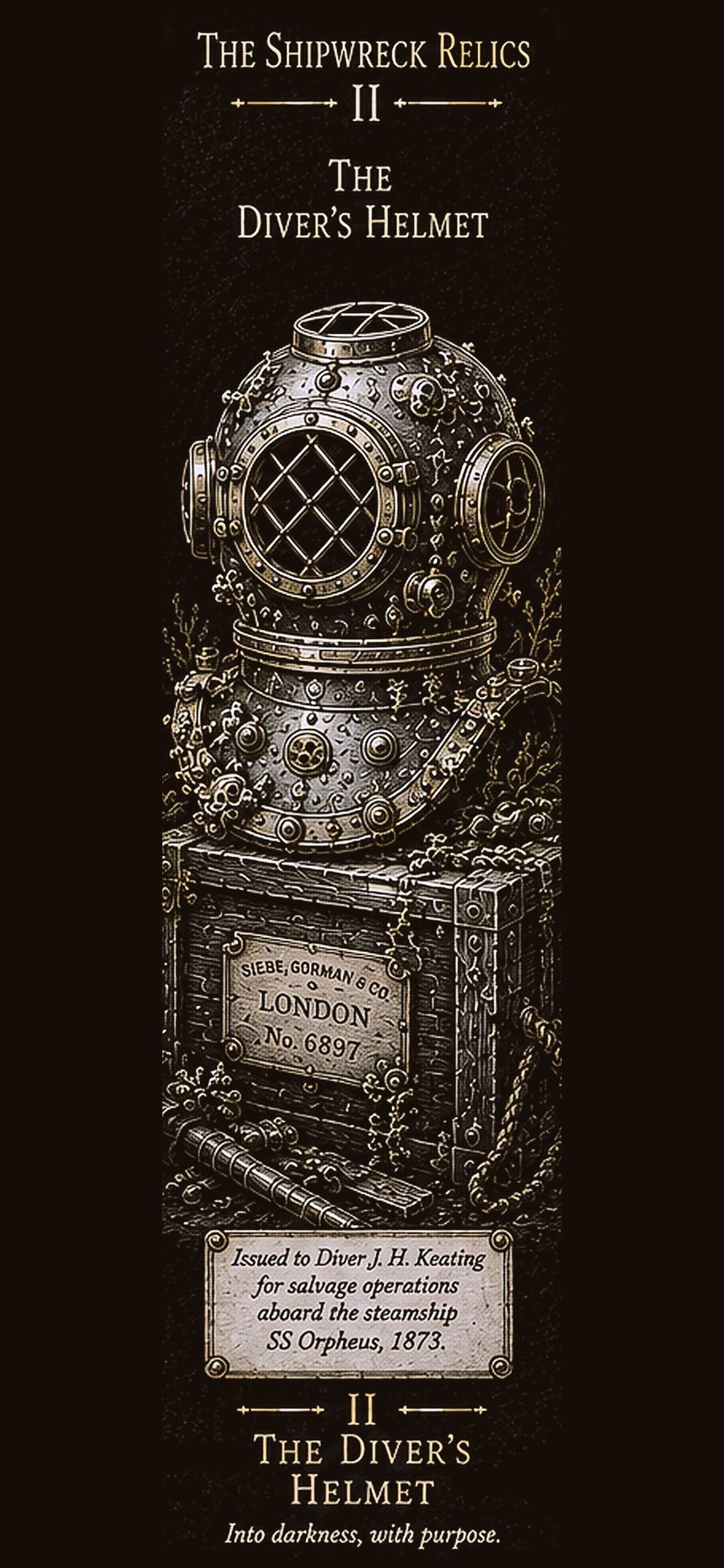 The Shipwreck Relics Phone Wallpaper Bundle | Dark Academia Lock Screen | Nautical Digital Download