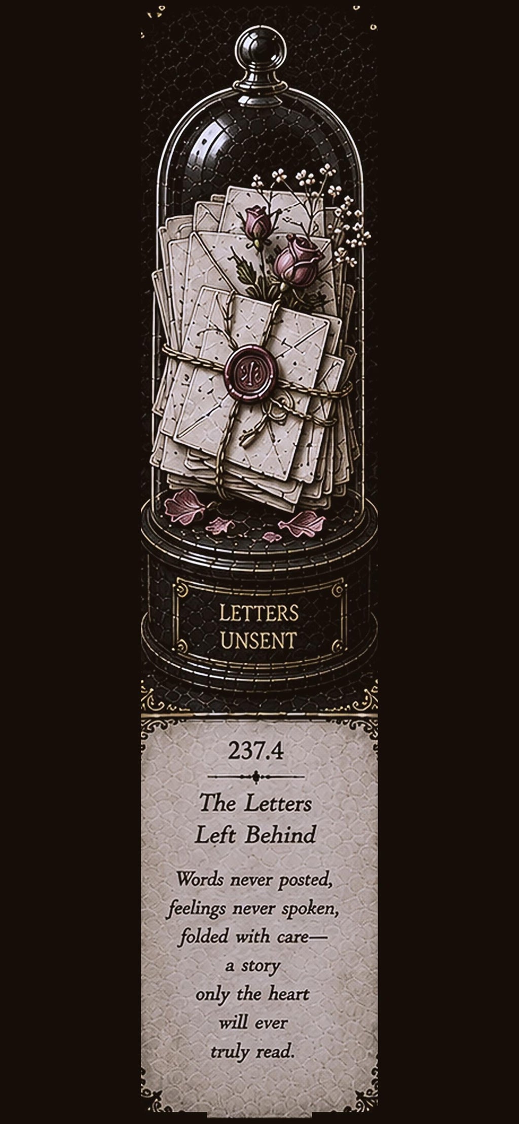 Curiosities Collected Phone Wallpaper Bundle | Dark Academia Lock Screen, Specimen Digital Art, Gold On Black