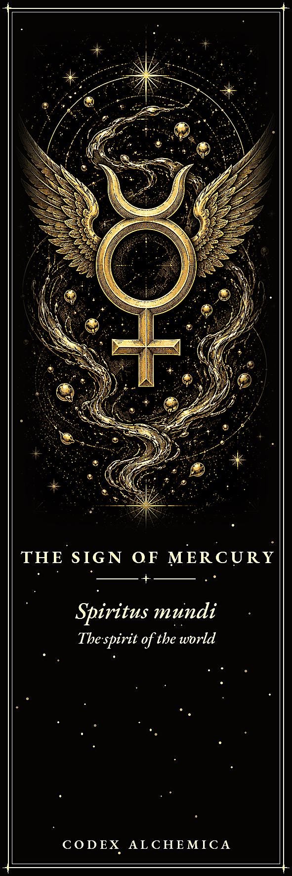 Codex Alchemica Printable Bookmarks | Dark Academia Alchemy Bookmark Set | Gothic Occult Digital Download | Mercury Sulfur Ouroboros