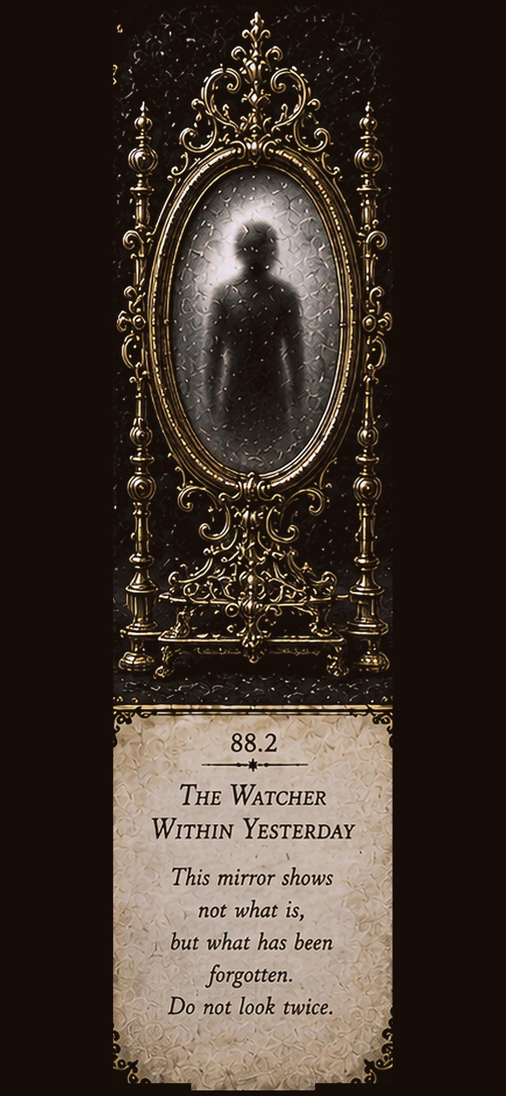 Chronological Anomalies Lock Screen | Dark Academia Wallpaper, Occult Gold Details | Five Designs, Instant Download