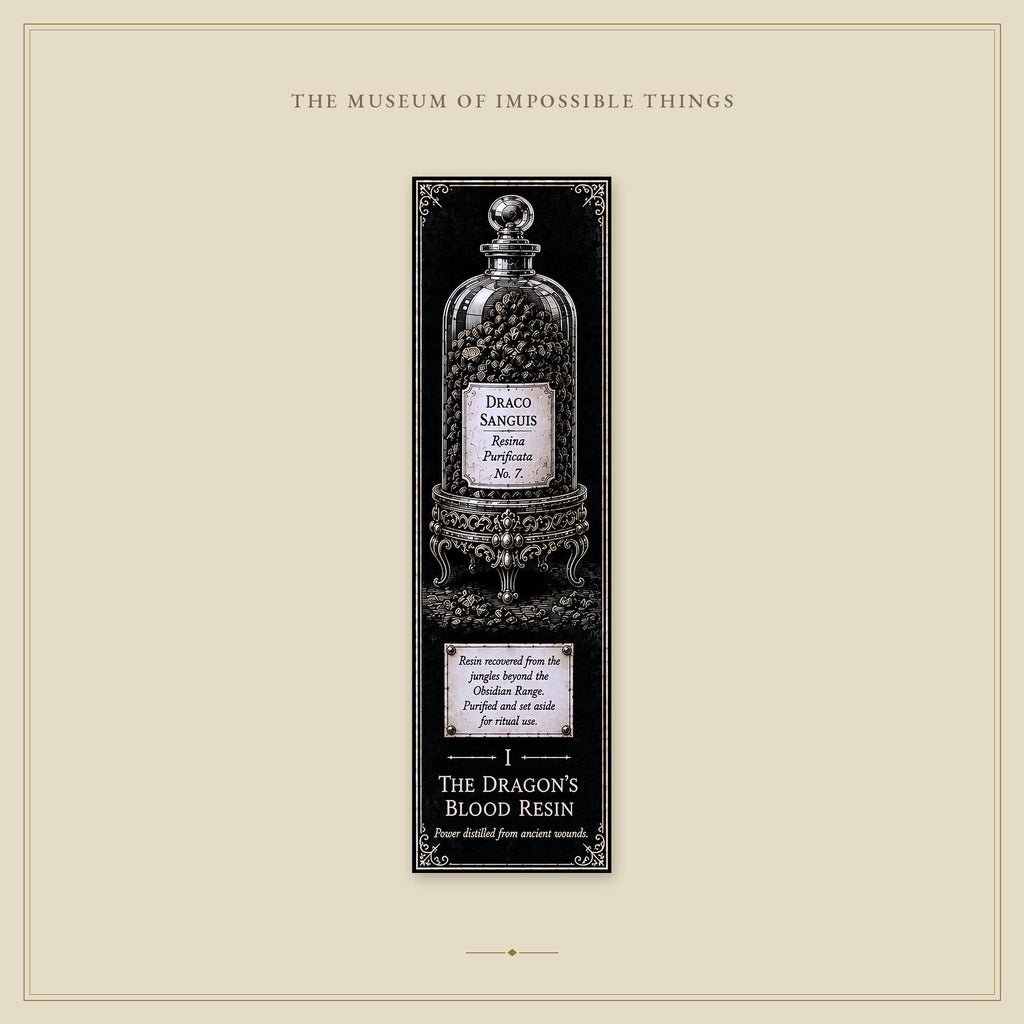The Apothecary's Cabinet Bookmark | Dark Academia Set of 5 | Standard or Magnetic | Gothic Cabinet of Curiosities