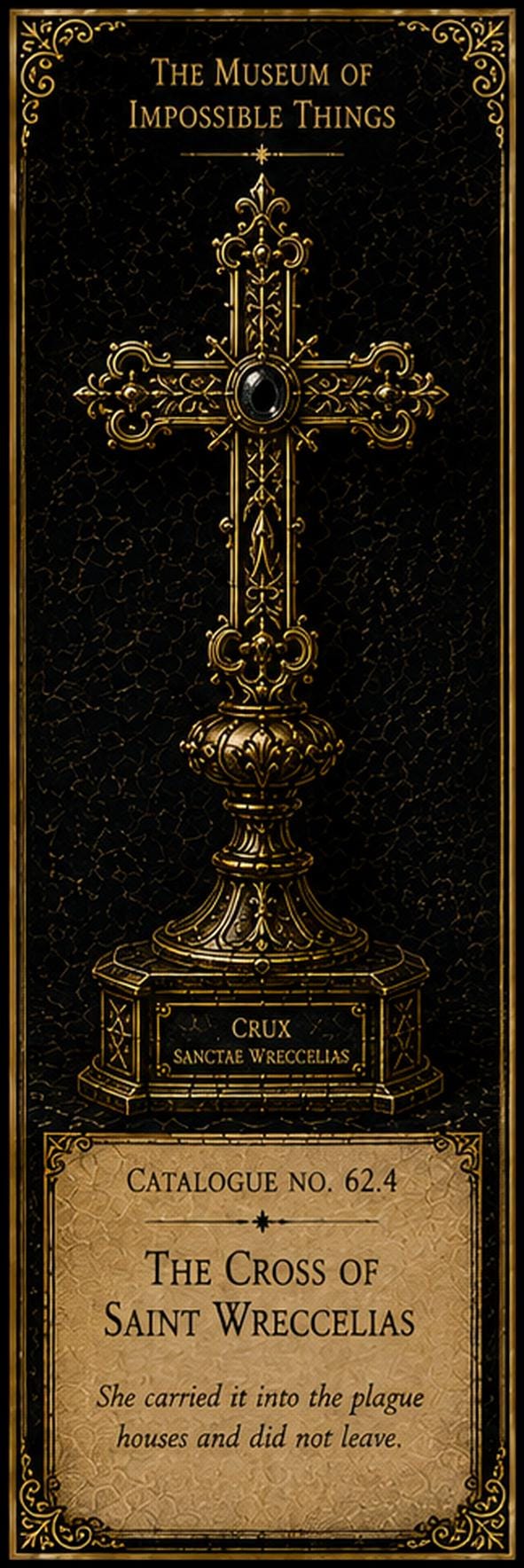 Relics Of The Saints, Dark Academia Printable Bookmarks | Gothic Curiosities | Book Lover Gifts