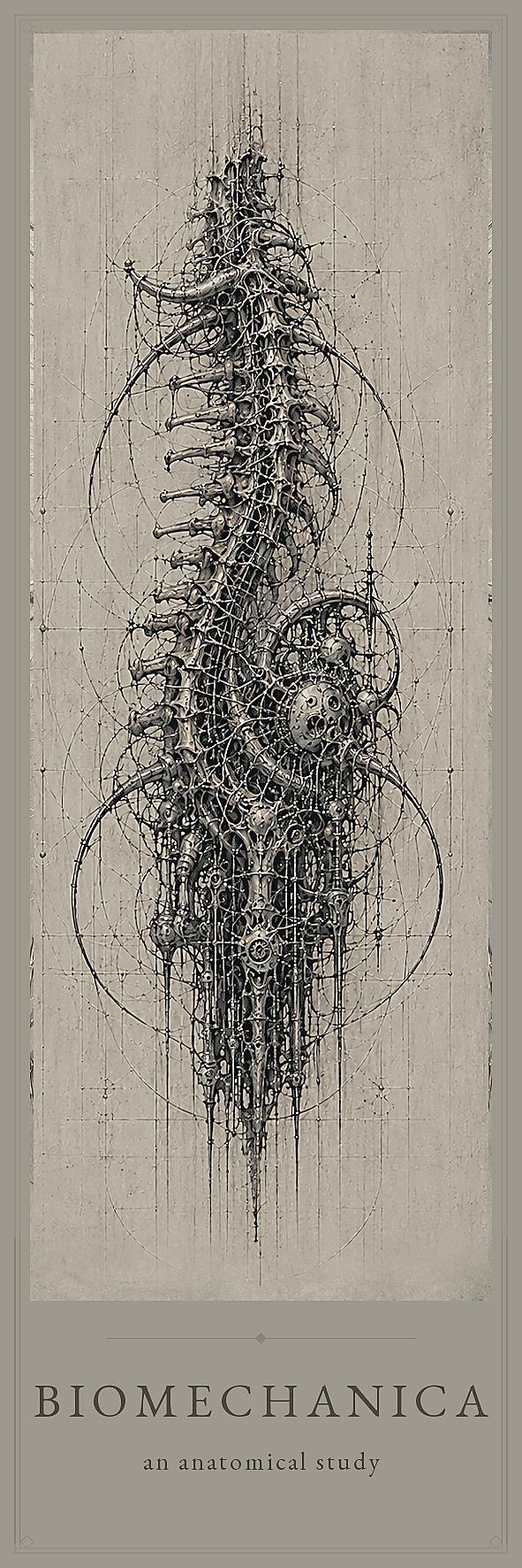 Towers & Spires Dark Academia Gothic Bookmark Set | Biomechanical Anatomy Art | Magnetic or Standard Page Marker | Dark Fantasy Reading Gift